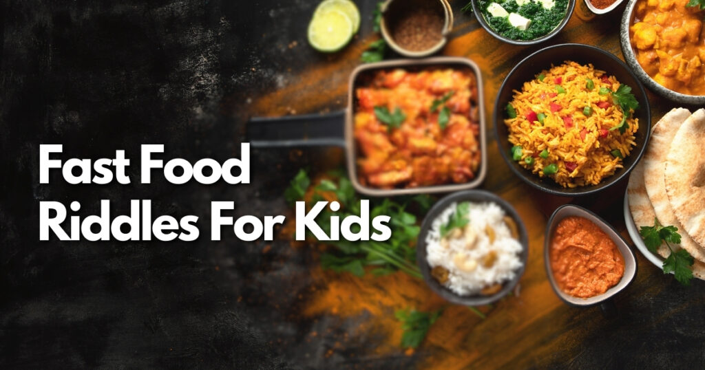 Fast Food Riddles For Kids