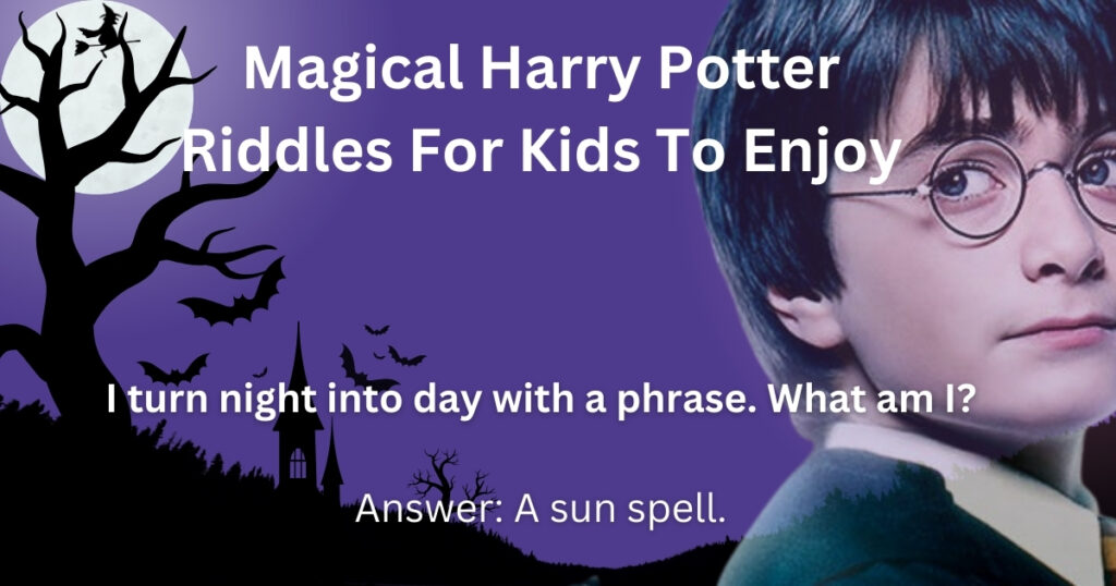Magical Harry Potter Riddles For Kids To Enjoy