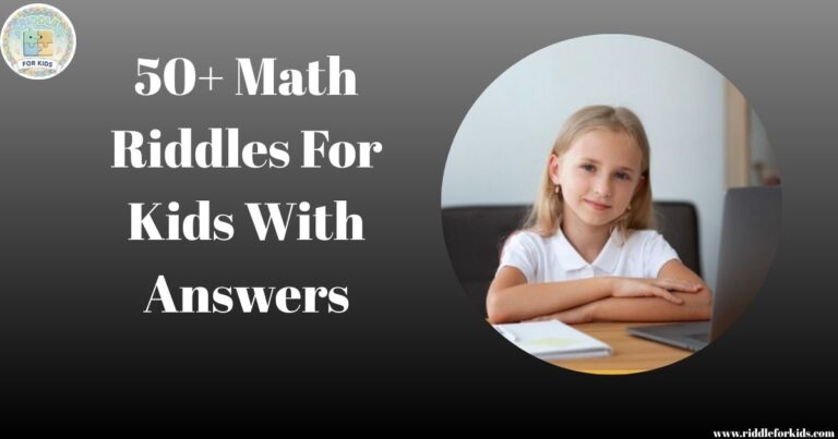 Math Riddles For Kids
