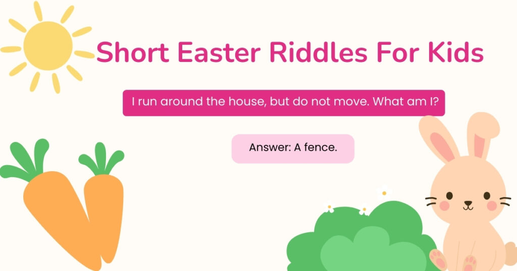 Short Easter Riddles For Kids