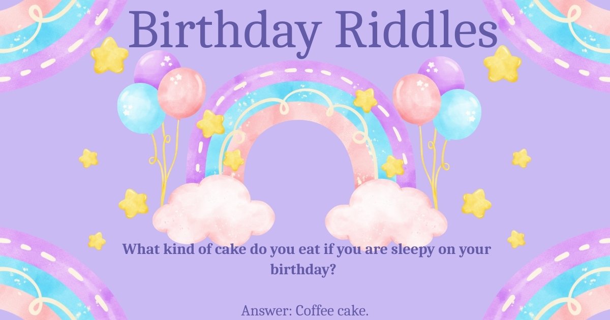 100+ Easy And Funny Birthday Riddles For Kids With Answers