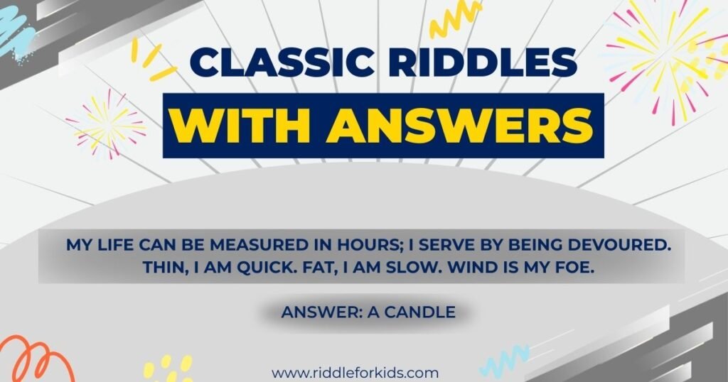 Classic Riddles With Answers