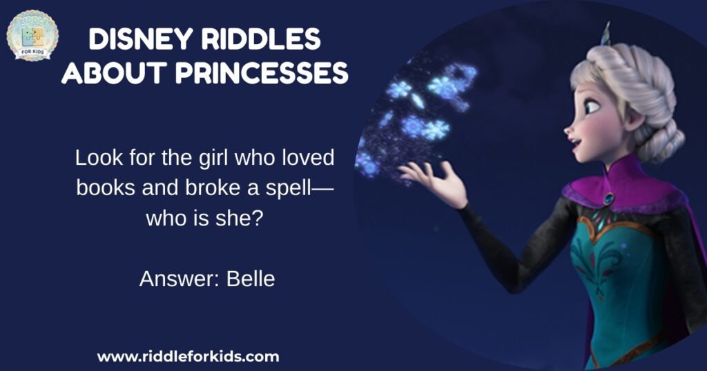 Disney Riddles About Princesses