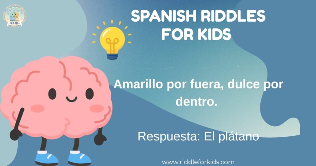 Spanish Riddles for Kids