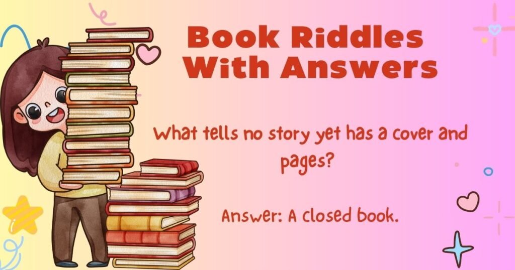 Book Riddles With Answers