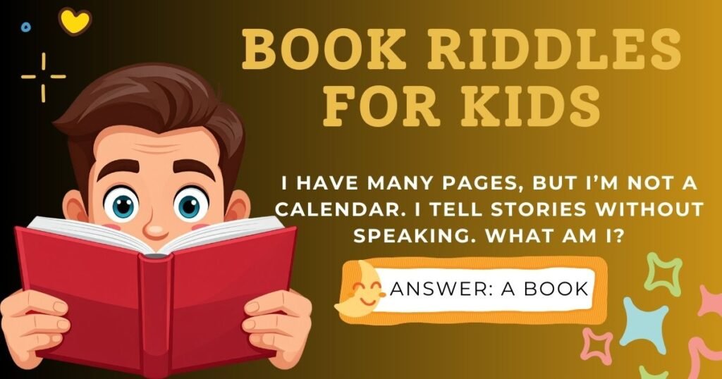 Book Riddles for kids