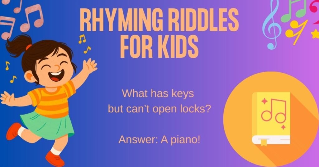 Rhyming Riddles For Kids