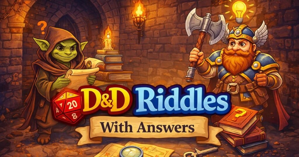 D&D Riddles With Answers