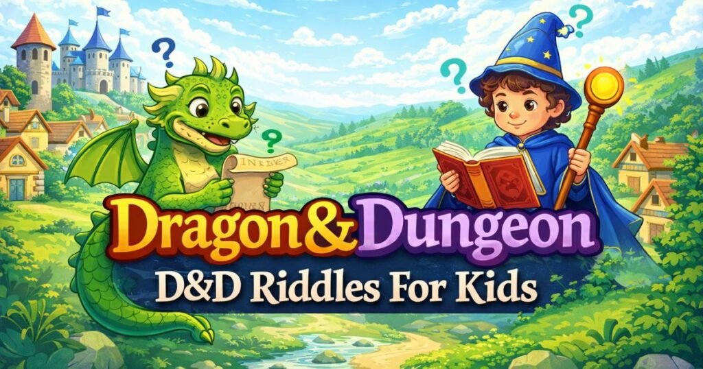 Dragon & Dungeon D&D Riddles For Kids