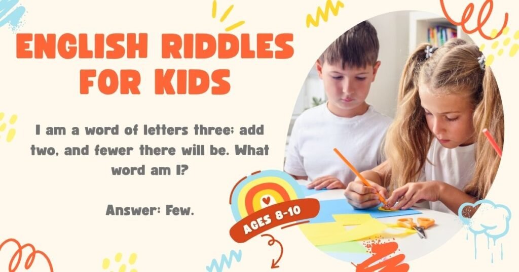 English Riddles for kids