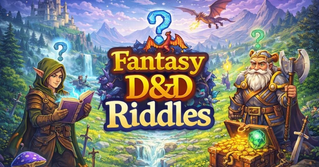 Fantasy D&D Riddles