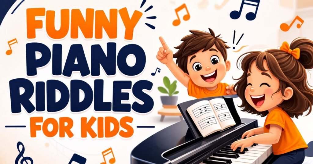 Funny Piano Riddles For Kids