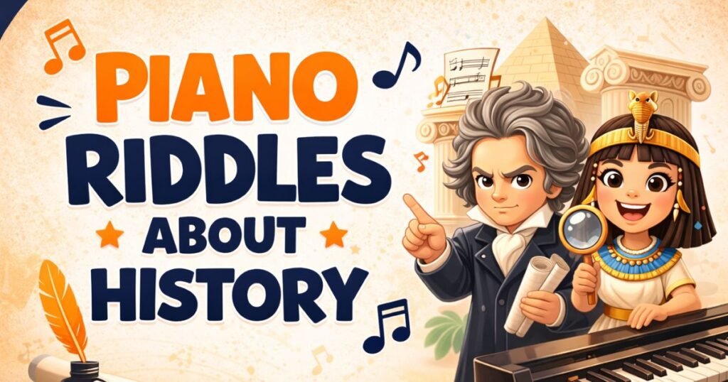 Piano Riddles About History
