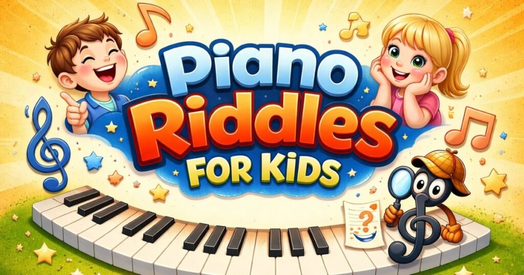 Piano Riddles For Kids