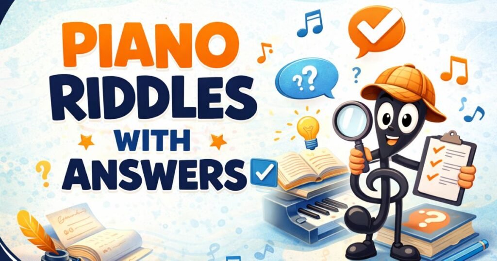 Piano Riddles With Answers
