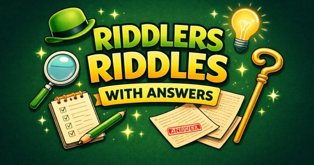 Riddler Riddles With Answers